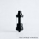 Rekavape NFGTA Style RTA Atomizer - Black, 5ml, Air Pin 1.0, 1.2, 2.0, 2.5, 3.0, 4.0, 4.5mm, 22mm Diameter
