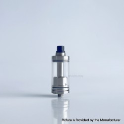 Rekavape NFGTA Style RTA Atomizer - Silver, 5ml, Air Pin 1.0, 1.2, 2.0, 2.5, 3.0, 4.0, 4.5mm, 22mm Diameter