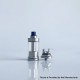 Rekavape NFGTA Style RTA Atomizer - Silver, 5ml, Air Pin 1.0, 1.2, 2.0, 2.5, 3.0, 4.0, 4.5mm, 22mm Diameter