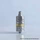 RekaVape Menelaus Polish Style RTA Rebuildable Atomizer - Silver, 316SS + PEI, 4.0ml, 22mm Diameter