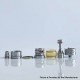 RekaVape Menelaus Polish Style RTA Rebuildable Atomizer - Silver, 316SS + PEI, 4.0ml, 22mm Diameter