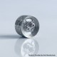 RekaVape Menelaus Polish Style RTA Rebuildable Atomizer - Silver, 316SS + PEI, 4.0ml, 22mm Diameter