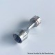 RekaVape Menelaus Polish Style RTA Rebuildable Atomizer - Silver, 316SS + PEI, 4.0ml, 22mm Diameter