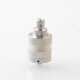 Kayfun Lite Style RTA Rebuildable Tank Atomizer - Silver, Stainless Steel + PC, 2ml, 22mm Diameter