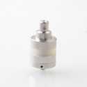 Kayfun Lite Style RTA Rebuildable Tank Atomizer - Silver, Stainless Steel + PC, 2ml, 22mm Diameter