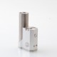 Rekavape 415 Stealth Rikimaru Style Ti DNA60C SBS Box Mod - Silver, Titanium + Aluminum Alloy, VW 1~60W, 1 x 18650, DNA60C Chip