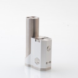 Rekavape 415 Stealth Rikimaru Style Ti DNA60C SBS Box Mod - Silver, Titanium + Aluminum Alloy, VW 1~60W, 1 x 18650, DNA60C Chip