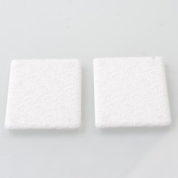 RekaVape Replacement Cover Panel Plate for LVE Orion 2 II / LVE Orion 2 II Pro Pod System - White, Panda Pattern, POM (2 PCS)