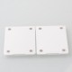 RekaVape Replacement Cover Panel Plate for LVE Orion 2 II / LVE Orion 2 II Pro Pod System - White, Panda Pattern, POM (2 PCS)