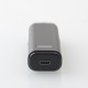 Authentic Veepon VeeX 40W Pod System Vape Kit - Black, 1000mAh, 0.6ohm / 1.0ohm, 2.0ml
