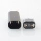 Authentic Veepon VeeX 40W Pod System Vape Kit - Black, 1000mAh, 0.6ohm / 1.0ohm, 2.0ml