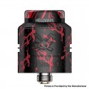[Ships from Bonded Warehouse] Authentic Hellvape Dead Rabbit 4 RDA Atomizer - Black Red, BF Pin, 24mm Diameter