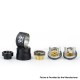 [Ships from Bonded Warehouse] Authentic Hellvape Dead Rabbit 4 RDA Atomizer - Black Silver, BF Pin, 24mm Diameter