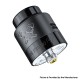 [Ships from Bonded Warehouse] Authentic Hellvape Dead Rabbit 4 RDA Atomizer - Black Silver, BF Pin, 24mm Diameter