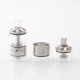 Authentic Long Lucifer RTA Rebuildable Tank Atomizer - Silver, 2.0ml / 4.0ml, 2mm Diameter