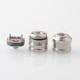 YFTK V6 MTL RTA Rebuildable Tank Atomizer - Silver, 316 Stainless Steel, 2.0ml, 23mm Diameter