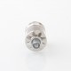 Authentic Long Lucifer RTA Rebuildable Tank Atomizer - Silver, 2.0ml / 4.0ml, 2mm Diameter