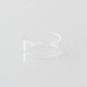 Authentic Long Lucifer RTA Replacement Semi-Steel Glass Tank Tube - Transparent