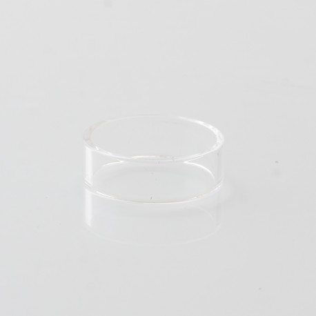 Authentic Long Lucifer RTA Replacement Semi-Steel Glass Tank Tube - Transparent