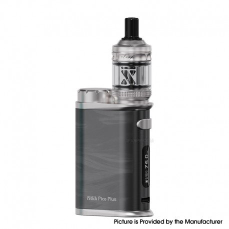 [Ships from Bonded Warehouse] Authentic Eleaf iStick Pico Plus 75W VW Box Mod Kit with GTL X Tank - Space Grey, 5~75W, 1 x 18650