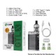 [Ships from Bonded Warehouse] Authentic Eleaf iStick Pico Plus 75W VW Box Mod Kit with GTL X Tank - Space Grey, 5~75W, 1 x 18650