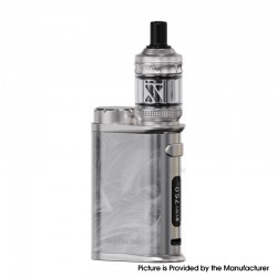 [Ships from Bonded Warehouse] Authentic Eleaf iStick Pico Plus 75W VW Box Mod Kit with GTL X Tank - Light Grey, 5~75W, 1 x 18650