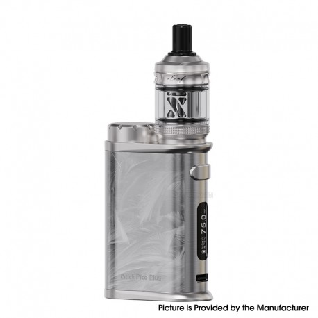 [Ships from Bonded Warehouse] Authentic Eleaf iStick Pico Plus 75W VW Box Mod Kit with GTL X Tank - Light Grey, 5~75W, 1 x 18650