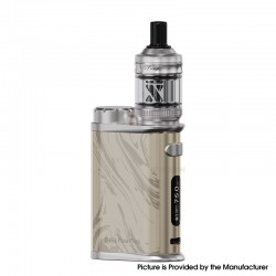 [Ships from Bonded Warehouse] Authentic Eleaf iStick Pico Plus 75W VW Box Mod Kit with GTL X Tank - Light Gold, 5~75W, 1 x 18650