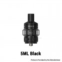[Ships from Bonded Warehouse] Authentic Eleaf Melo X Tank Atomizer - Black, 5ml, 0.3ohm / 0.5ohm, 28mm