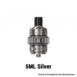 [Ships from Bonded Warehouse] Authentic Eleaf Melo X Tank Atomizer - Silver, 5ml, 0.3ohm / 0.5ohm, 28mm