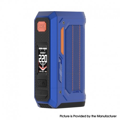 [Ships from Bonded Warehouse] Authentic Vaporesso Armour OCTA 220W Box Mod - Rally Blue, VW 5~220W, 2 x 18650
