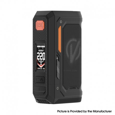 [Ships from Bonded Warehouse] Authentic Vaporesso Armour OCTA 220W Box Mod - Dark Black, VW 5~220W, 2 x 18650