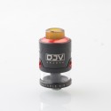 Authentic DEJAVU RDTA V2 Rebuildable Dripping Tank Atomizer - Black, 5.2ml, 26mm Diameter