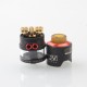 Authentic DEJAVU RDTA V2 Rebuildable Dripping Tank Atomizer - Black, 5.2ml, 26mm Diameter