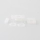 YFTK VIP Style RBA Bridge Tank for BB / Billet / Boro Devices - Silver, 316SS + PCTG, 4.5ml