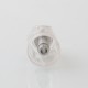YFTK Diamond Tank Tube for e-Vapor Flash Style V4.5 / V4.5S+ RTA - Translucent, 5.0ml