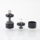 Authentic Long Lucifer RTA Rebuildable Tank Atomizer - Black, 2.0ml / 4.0ml, 2mm Diameter