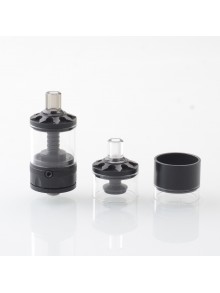 Authentic Long Lucifer RTA Rebuildable Tank Atomizer - Black, 2.0ml / 4.0ml, 2mm Diameter