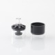 Authentic Long Lucifer RTA Rebuildable Tank Atomizer - Black, 2.0ml / 4.0ml, 2mm Diameter