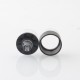 Authentic Long Lucifer RTA Rebuildable Tank Atomizer - Black, 2.0ml / 4.0ml, 2mm Diameter