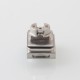 YFTK VIP Style RBA Bridge Tank for BB / Billet / Boro Devices - Silver, 316SS + PCTG, 4.5ml