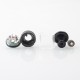 Authentic Long Lucifer RTA Rebuildable Tank Atomizer - Black, 2.0ml / 4.0ml, 2mm Diameter