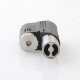 Authentic Sixty Million Dollar Man DNA60C 60W SBS Box Mod - Black POM, 1 x 186500 / 18650, VW 1~60W, Evolv DNA60C Chip