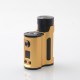 Authentic MECHVAPE Paramour V2 100W VW SBS Box Mod - Black Golden, VW 5~100W, 1 x 18650 / 21700