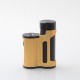 Authentic MECHVAPE Paramour V2 100W VW SBS Box Mod - Black Golden, VW 5~100W, 1 x 18650 / 21700