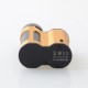 Authentic MECHVAPE Paramour V2 100W VW SBS Box Mod - Black Golden, VW 5~100W, 1 x 18650 / 21700
