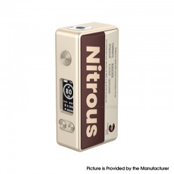 Authentic MECHVAPE X Nitrous Pocket 80W Box Mod - Nitrous Access Peek, VW 5~80W, 1 x 18650