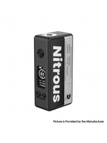 Authentic MECHVAPE X Nitrous Pocket 80W Box Mod - Nitro Access Black, VW 5~80W, 1 x 18650
