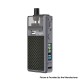 [Ships from Bonded Warehouse] Authentic LVE Orion II Pro Plus 50W Pod Mod Kit - Gray Textured Carbon, Standard Pod Cartridge Kit