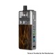 [Ships from Bonded Warehouse] Authentic LVE Orion II Pro Plus 50W Pod Mod Kit - Silver Bourbon Swirl, Standard Pod Cartridge Kit